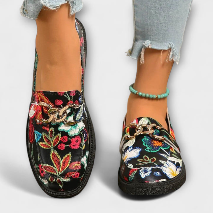 Camille - Mocassini multicolore decisi