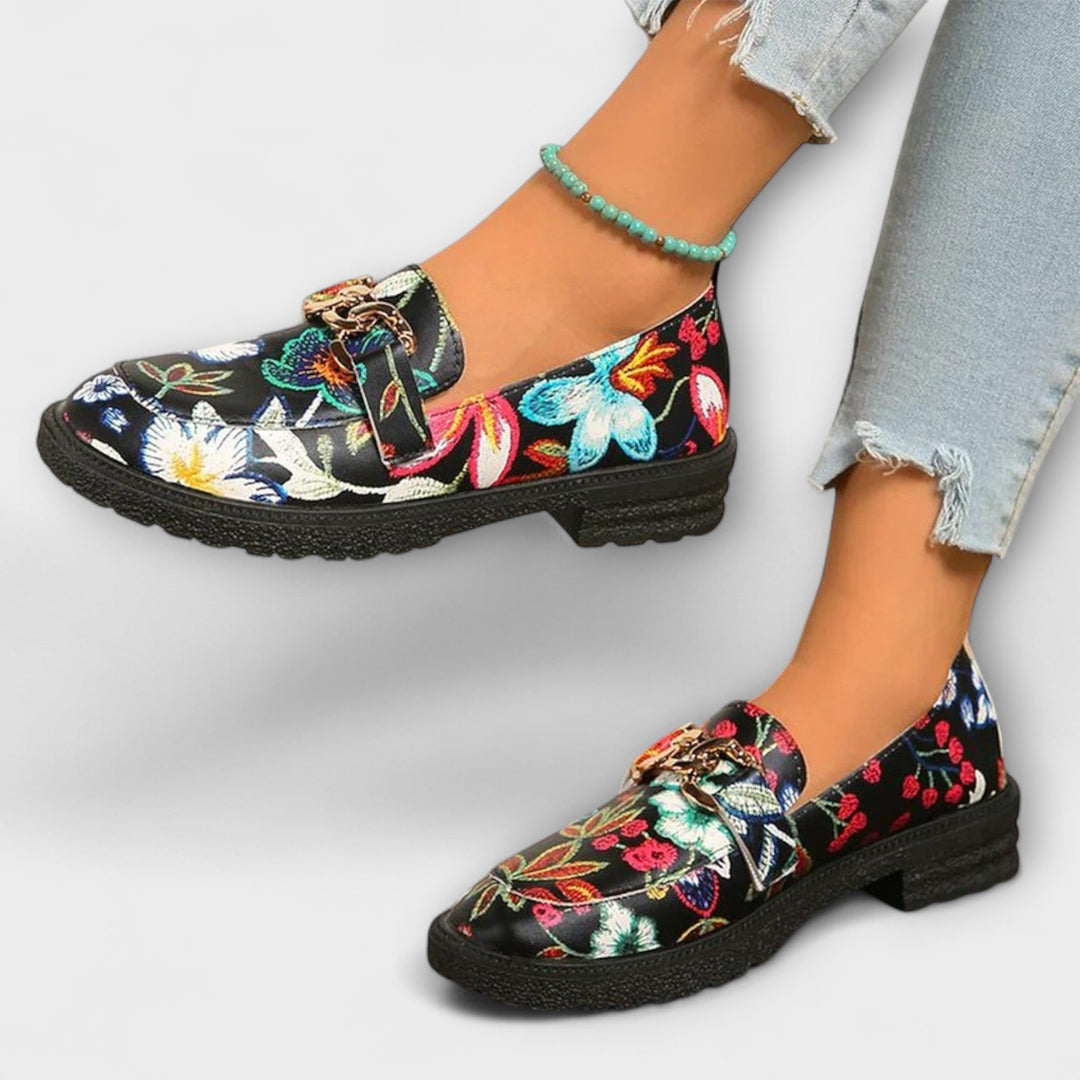 Camille - Mocassini multicolore decisi