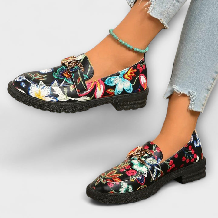 Camille - Mocassini multicolore decisi