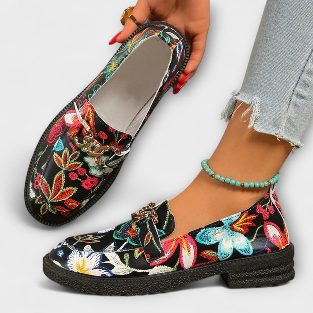 Camille - Mocassini multicolore decisi