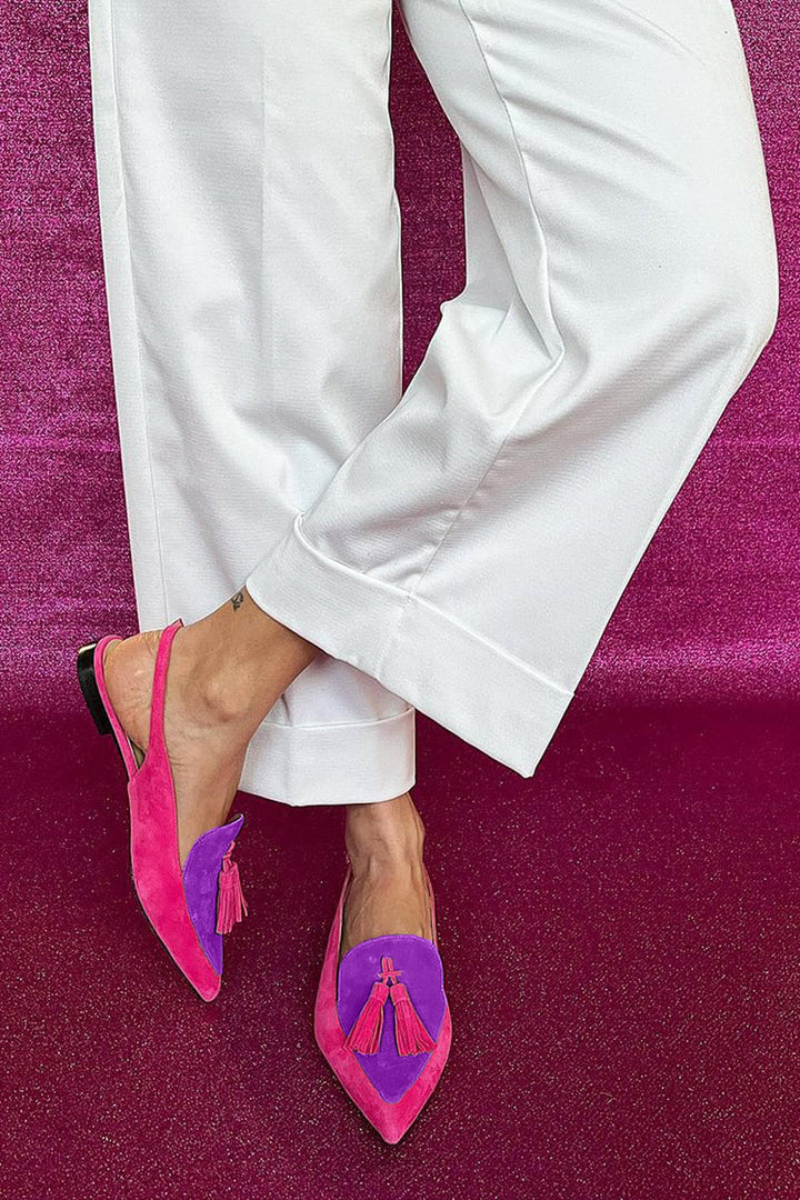 Iliana™ | Ballerine colorate con frange