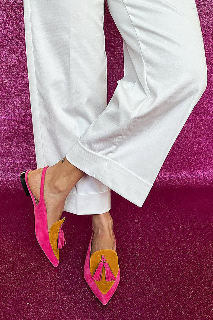 Iliana™ | Ballerine colorate con frange
