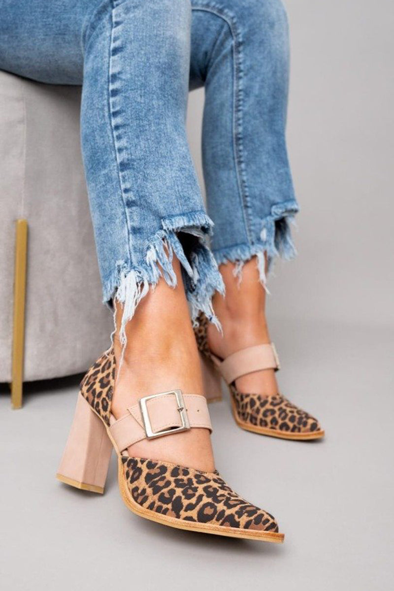 Adalina™ - Sandali scamosciati leopardati