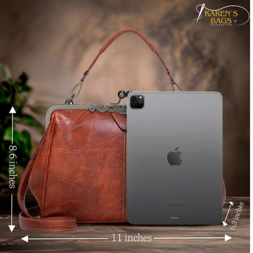 Elisabeth - Borsa a mano vintage dal fascino classico